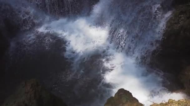 Nicho cachoeira em Cuba nicho câmera lenta — Vídeo de Stock