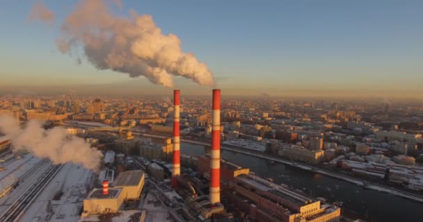 Termoelektrycznych roślin antenowe — Wideo stockowe