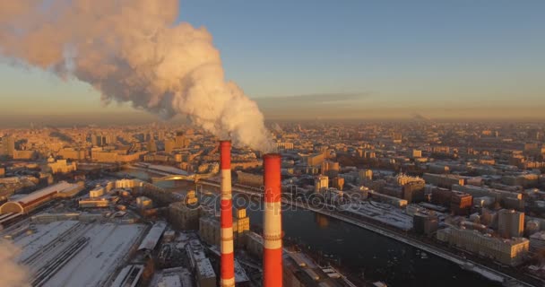 Antenne für thermoelektrische Anlage — Stockvideo