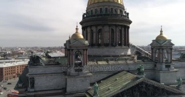 St. Isaacs Cathedral St. Petersburg hava ateş