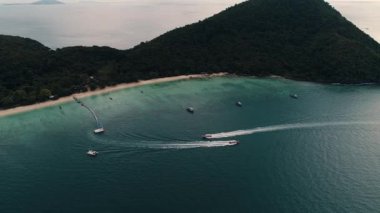 Tayland Mercan Adası uçak atış