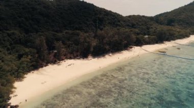 Tayland Mercan Adası uçak atış