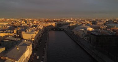 St. Petersburg hava dron çatılar