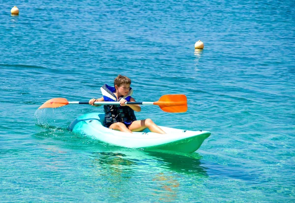 Cours de kayak d'été — Photo