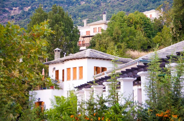 Arquitectura tradicional en la montaña Pelion, Grecia —  Fotos de Stock