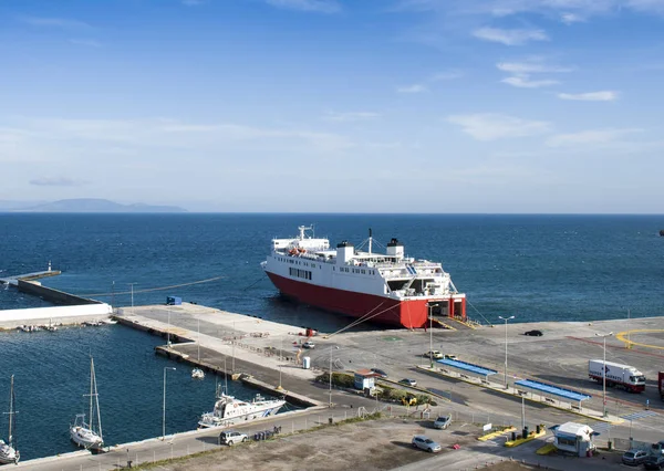 The port in Rafina.Greece — Stock Photo, Image