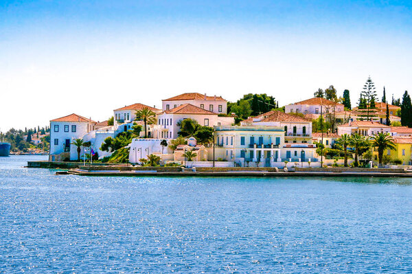 Buildings of Spetses island