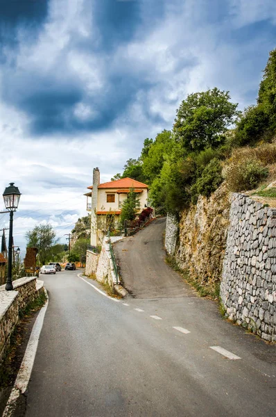 Stemnitsa köyü. Yunanistan