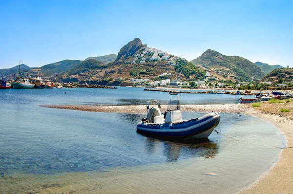 Yer: Sporades, Yunanistan'ın Skiros adasının görünümü
