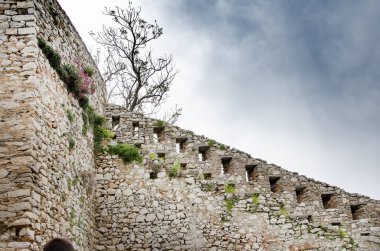Şehirde Nafplion, Yunanistan Palamidi Kalesi'nin iç avlu.