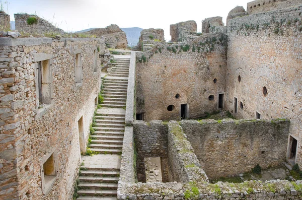 Şehirde Nafplion, Yunanistan Palamidi Kalesi'nin iç avlu.