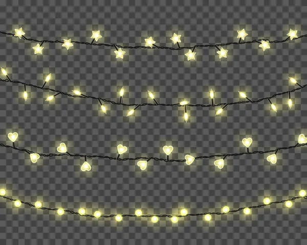 Parlayan Noel ışıkları