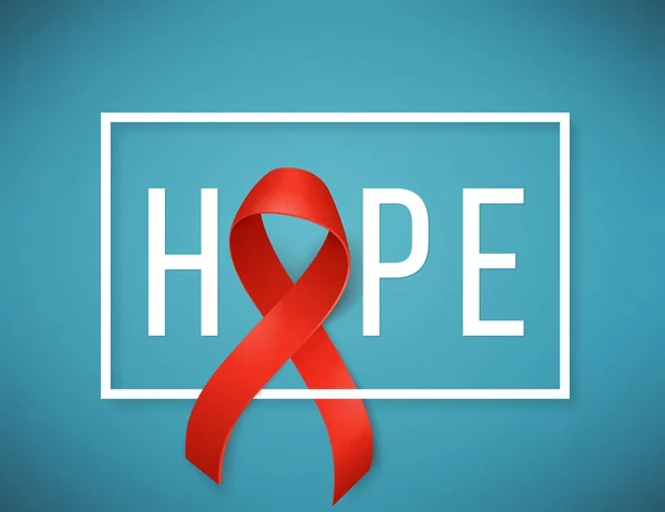 Világ aids és a rák nap-szimbólum — Stock Vector