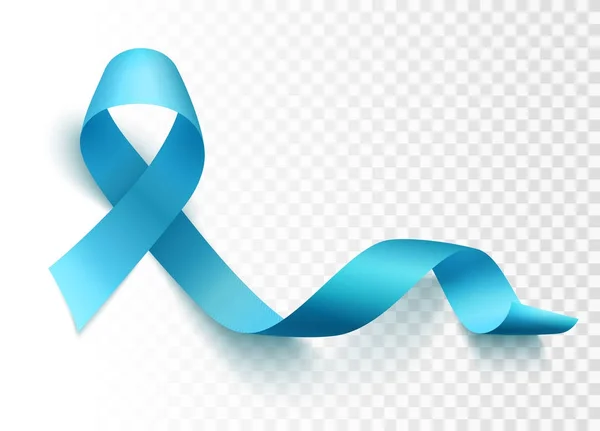 Símbolo do dia mundial do cancro da próstata — Vetor de Stock