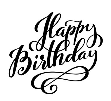 Doğum günün kutlu olsun.