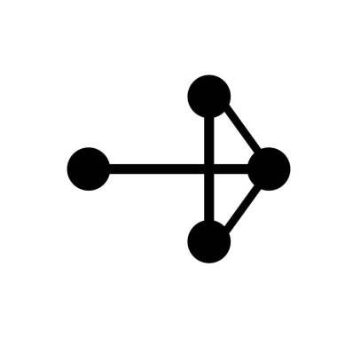 Vektör ok simgesi. Web sitesi tasarımı, logosu, uygulaması ve beyaz arkaplanda izole Ui için modaya uygun düz biçim simgesine sahip Arrow Black vektörü