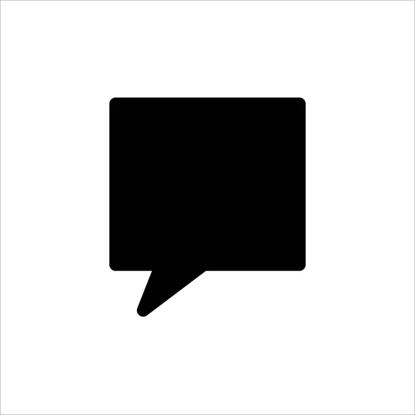 Speech Bubble Icon Symbol Chatting Comment Message Trendy Flat Line — 스톡 벡터