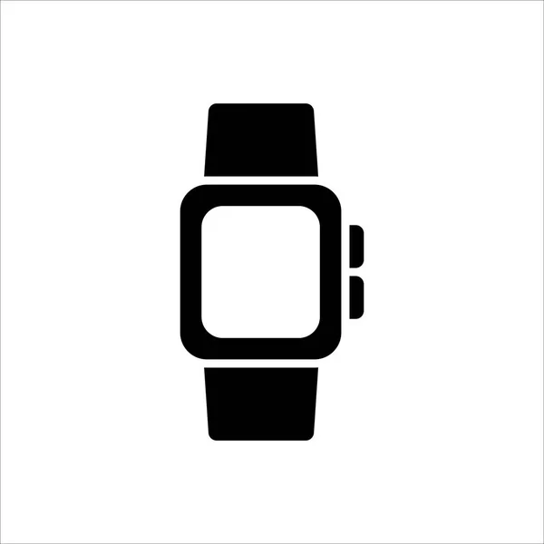 Een Smartwatch Icoon Symbool Van Gadget Apparaat Met Trendy Platte — Stockvector