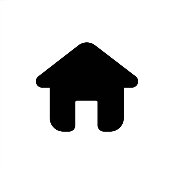 Vector Home Icon Symbol House Building Trendy Flat Style Icon — Stock Vector