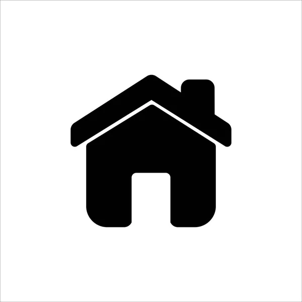 Vector Home Icon Symbol House Building Trendy Flat Style Icon — 스톡 벡터