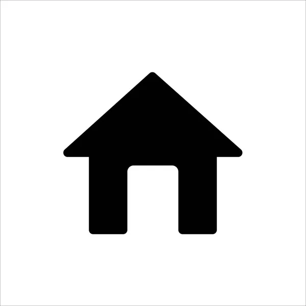 Vector Home Icon Symbol House Building Trendy Flat Style Icon — 스톡 벡터