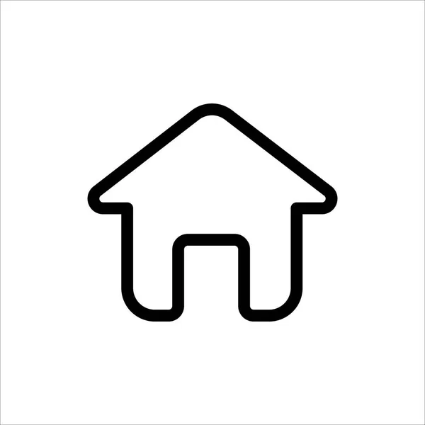Vector Home Icon Symbol House Building Trendy Flat Style Icon 스톡 벡터