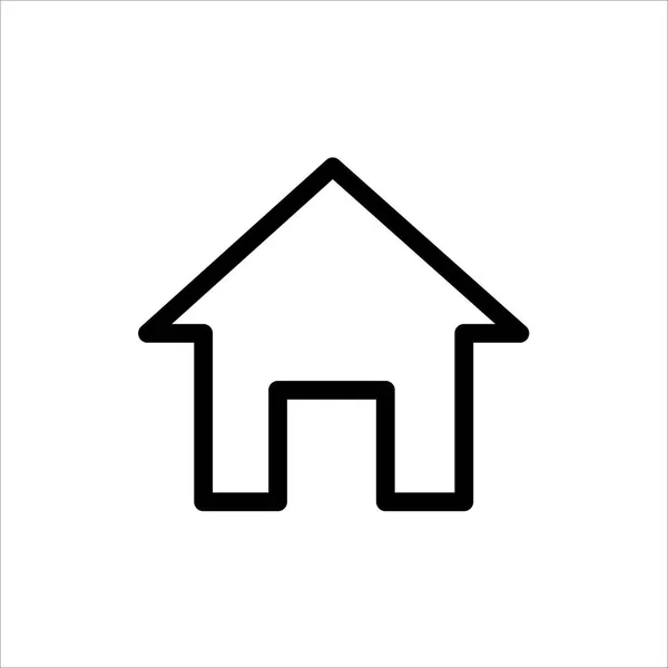 Vector Home Icon Symbol House Building Trendy Flat Style Icon 스톡 일러스트레이션