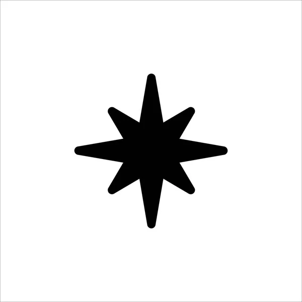 Vector Star Icon Black Rating Favorite Symbol Trendy Flat Style 로열티 프리 스톡 벡터