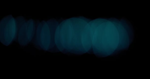 Lumières Bokeh Colorées Abstraites Gros Plan Roll Shot Pour Arrière — Video