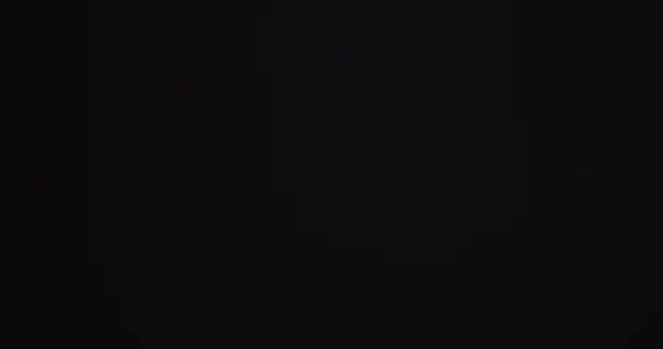 Вид Удари Блискавок Нічне Темне Небо Влітку Смертельне Небо Блискавкою — стокове відео