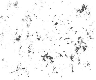 Soyut grunge arka plan. Sıkıntı doku yerleşimi. Pis, kaba zemin. Lekeli, hasarlı etkisi. Vektör çizim noktalar ve splatters