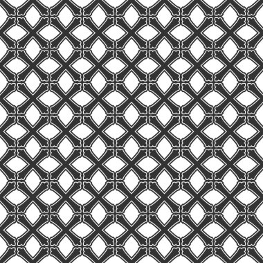 Sorunsuz vektör desen haçlar. Sonsuz vektör geometrik arka plan. Vektör çizim