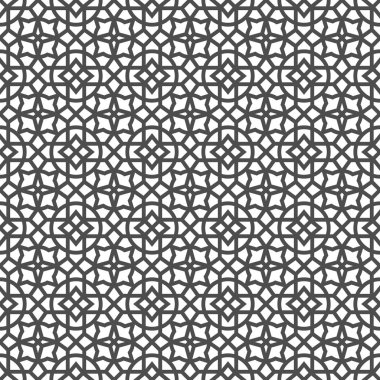 Arapça geometrik seamless modeli. İslam tarzı modern etnik
