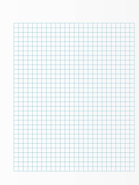 School defter kağıt sayfası. Alıştırma kitabı sayfası arka plan. Kare içinde not defteri zemin
