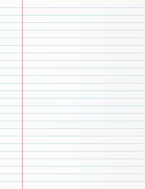 School defter kağıt sayfası. Alıştırma kitabı sayfası arka plan. Çizgili not defteri zemin