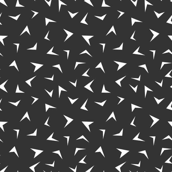 Patrón abstracto sin costura de flechas. Antecedentes interminables de picos. Fondo vectorial — Archivo Imágenes Vectoriales