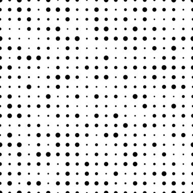 Küçük Polka Noktalı deseni ile Seamless modeli. Noktalı sonsuz fon. Retro vektör arka plan daire.