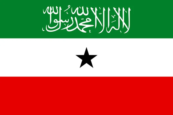 Flagge der Republik Somaliland — Stockvektor