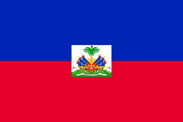 Drapeau d'Haïti — Image vectorielle