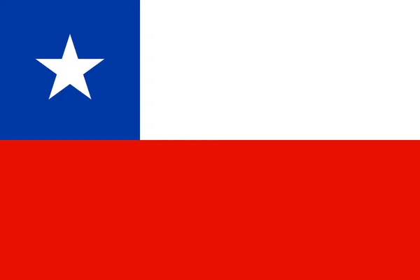 Bandera de Chile — Archivo Imágenes Vectoriales