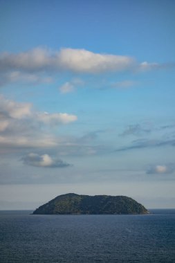 Brezilya tropik adası, Juquehy plajı.