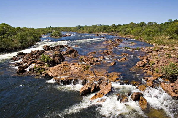 Rio Novo Brazilské Poušti Jalapo Tocantins State — Stock fotografie