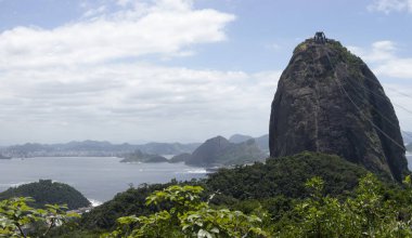 Urca 'dan Sugar Loaf Rock Manzarası