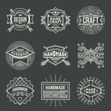 El yapımı Craft Logotype