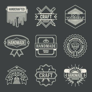 El yapımı Craft Logotype