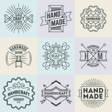 El yapımı Craft Logotype