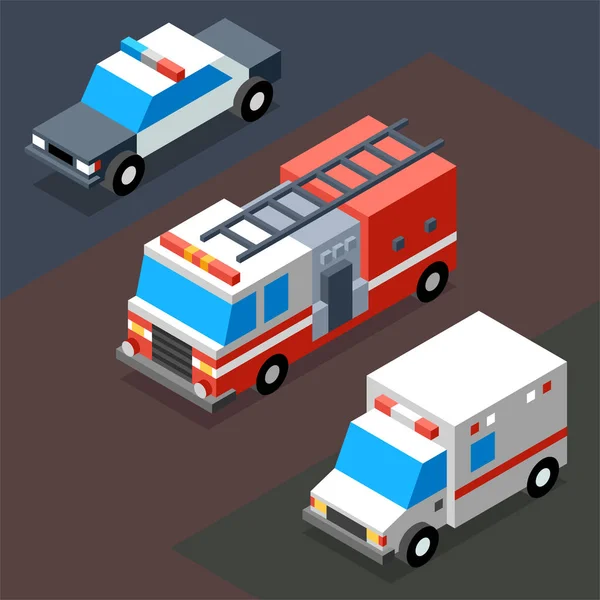 3 d の救急セット — ストックベクタ