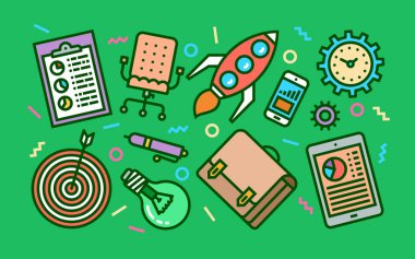 Başlangıç Icon Set