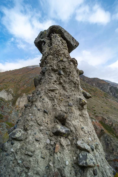 Piedra Hongos Rocas Cielo —  Fotos de Stock