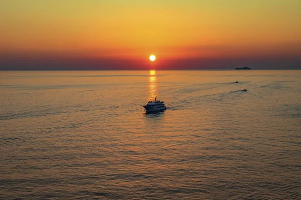 Хорватии Октябре Плавание Море — стоковое фото